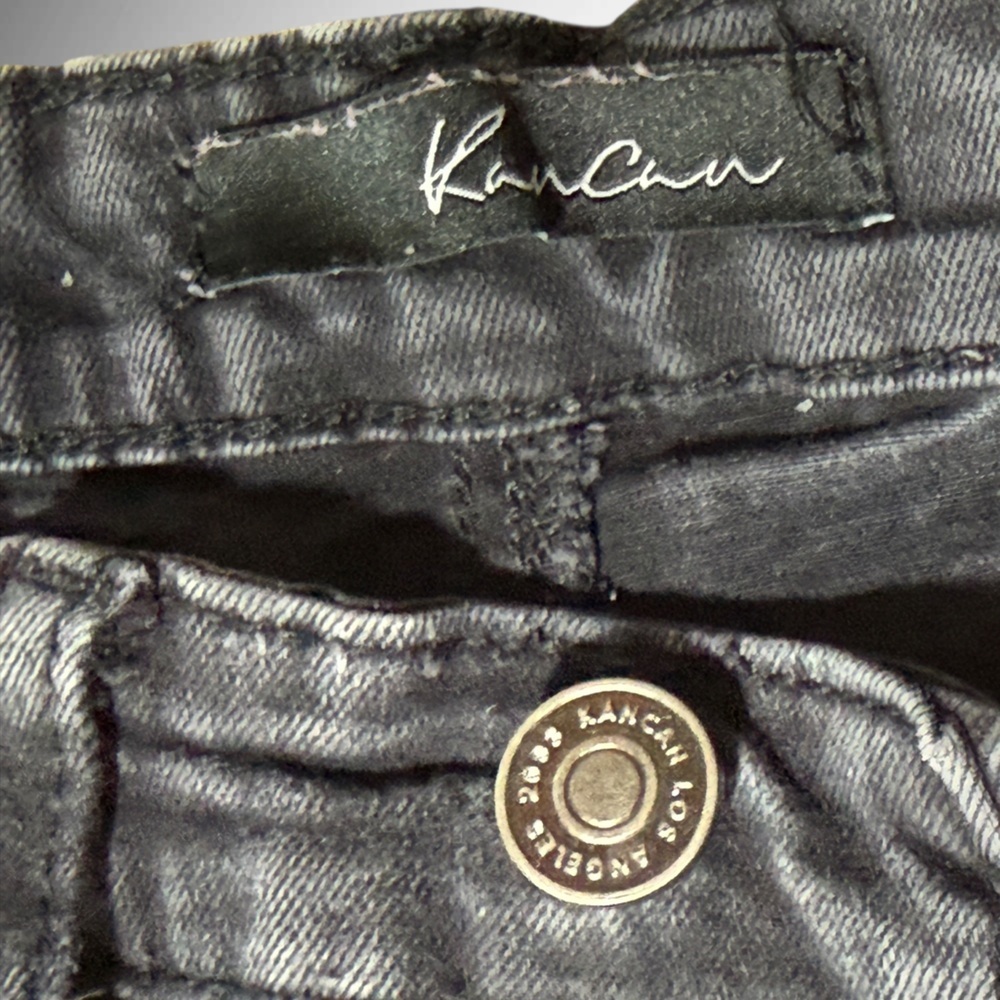 Kancan Kids Black Skinny Jeans Size 12 – Adjustable Waist – Stretch Denim - Picture 7 of 11